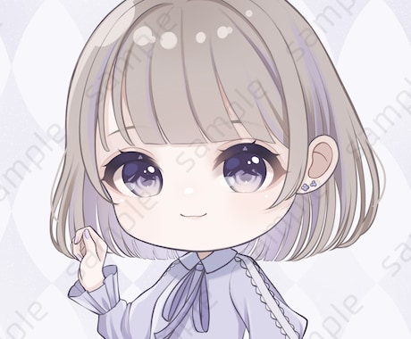 かわいいデフォルメキャラのイラスト描きます ふわふわした淡い色合いの絵を描きます！ イメージ2