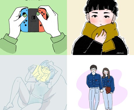 写真を好みのタッチのイラストにしてデータ化します 写真をイラストにしてSNSのアイコン等にお使いいただけます！ イメージ2