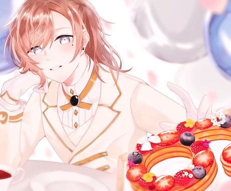あなた好みの一枚絵イラスト制作・デザインいたします イメージ1