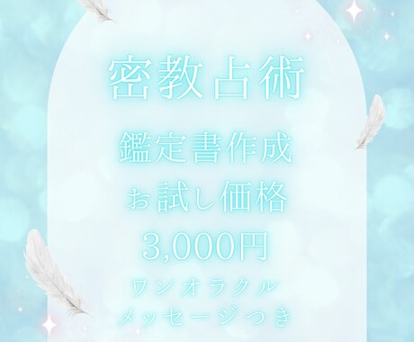 密教宿曜占星術鑑定書作成します 宿曜経から破門殺という運氣のバイオリズムを導きだします！ イメージ1