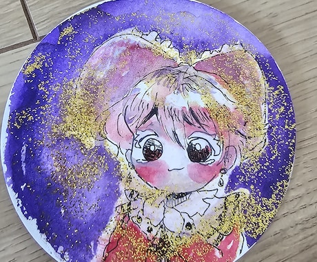 可愛い女の子のイラストをかきます イメージ1