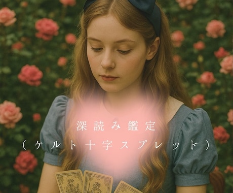ケルト十字タロットで鑑定いたします じっくり深掘り！恋愛・復縁・お仕事・未来の流れ！ イメージ1