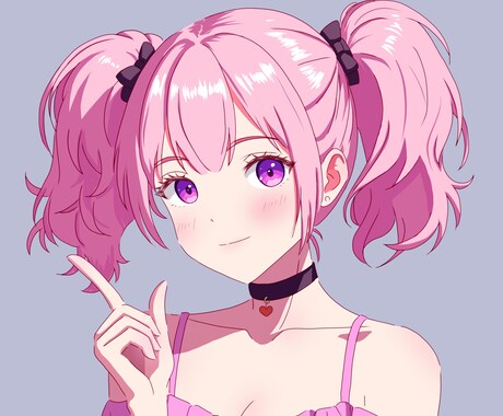 3名さま限定！可愛い女性イラスト描きます アニメ塗りで、可愛い女性イラストを描きます。 イメージ1