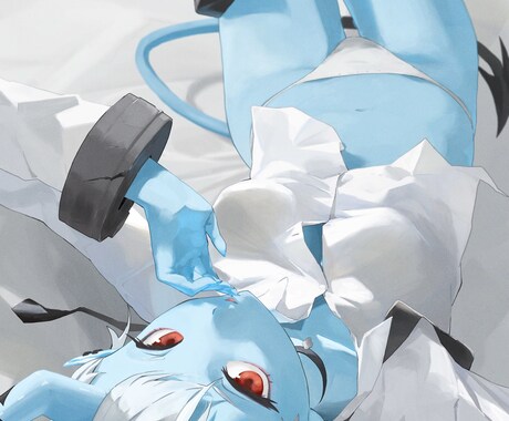 キャラ・アイコンなどのイラスト作成いたします オリジナルキャラ・二次創作キャラの立ち絵や1枚絵を作成します イメージ1