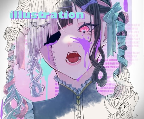 繊細で魅力的な一枚描きます アイコン、サムネ、立ち絵など貴方だけの魅力的な一枚を。 イメージ1