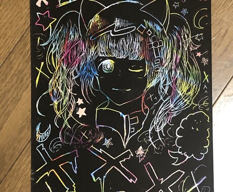 カラフルなイラスト作成致します オタ活に♪プレゼントに♪あなたの推しキャラを描きます！ イメージ1