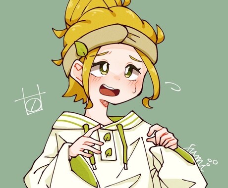 かわいいイラスト、お描きします ポーズや表情の指定もおまかせも可能です！ イメージ1