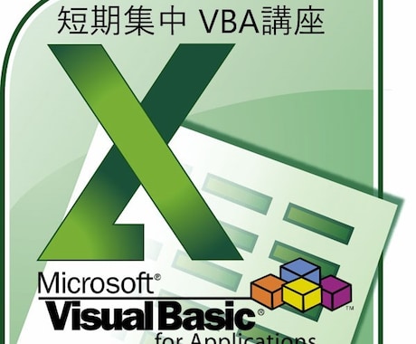 短期集中 VBA講義をします ツール作成通じ、VBAスキルを習得します (特定のお客様用) イメージ1