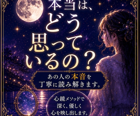 あの人の本音鑑定｜相手の気持ちと本音を読み解きます 言葉にならない本音を、優しく映し出します イメージ1