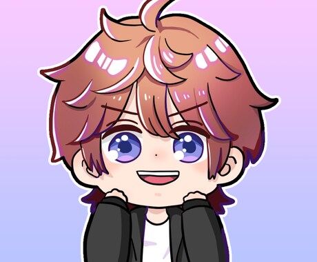 可愛いデフォルメイラスト描きます SNSのアイコンに使えるポップなイラストをお手頃に！ イメージ2