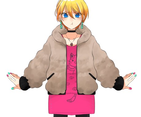 ＴＲＰＧやゲームの立ち絵を描きます あなただけのキャラクター立ち絵！ イメージ2