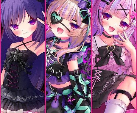 美少女萌えイラストお描きします イラスト全般お描きいたします♪ イメージ1