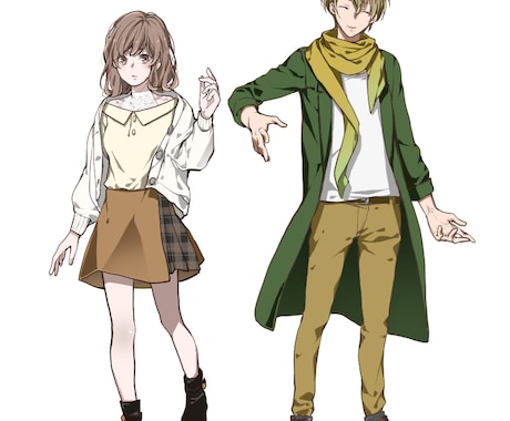 イラスト制作いたします キャラクターイラストが得意です。ご希望のイラストお描きします イメージ1
