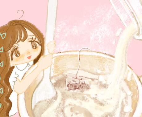 暖かみのある可愛いイラストを描きます アイコン、絵本、雑誌、書籍、WEBなどの挿絵にぴったりです！ イメージ2