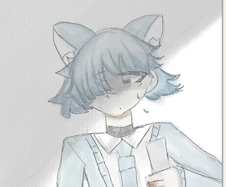 可愛いくて，かっこいい絵を描きます イメージ1