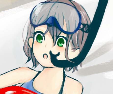 SNSアイコン等に使えるイラストを描きます ご要望に応じた可愛いキャライラスト！ イメージ2