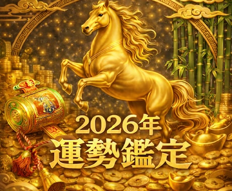 2026年の全体総合運命運気を完全鑑定します 天照光式霊視本格鑑定｜2026年総合運完全透視いたします イメージ1