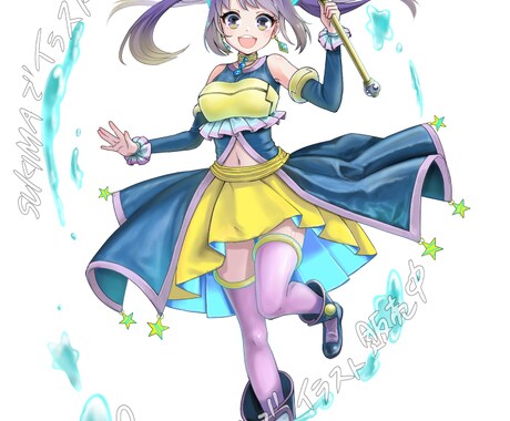 イラスト作成いたします 元漫画家アシスタントが描きます イメージ1