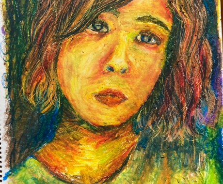 クレヨンで似顔絵描きます アナログの良さを感じる、あなたの似顔絵作ります！ イメージ2