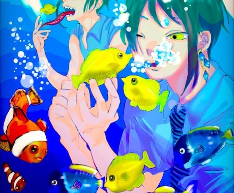 あなたの描いて欲しいイラストを描きます イメージ1