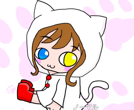 ぽにょっとしたミニキャラのアイコン描きます イメージをお伺いして、あなただけのミニキャラお描きします。 イメージ1