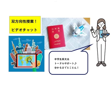 現役教員が中学生【英語】家庭教師します 分からないところをゼロから一緒にとりくみます♪ イメージ1