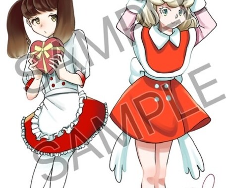 可愛いアイコンイラストや一枚絵を制作します SNSや動画配信などにどうぞ！ イメージ2
