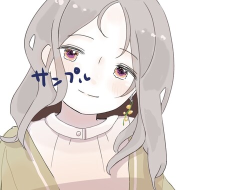 アイコンお描きします ◎ふんわり優しい世界に一つだけのアイコンをお描きします イメージ1