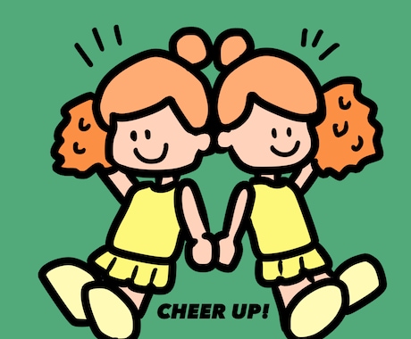 商用利用OK！キャッチーなイラスト描きます ポップで可愛い♡万人受け◎何にでも使えるイラストです♩ イメージ1