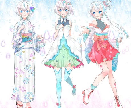 立ち絵お仕立ていたします TRPG・VTuber・Vライバーさんなどなど！ イメージ2