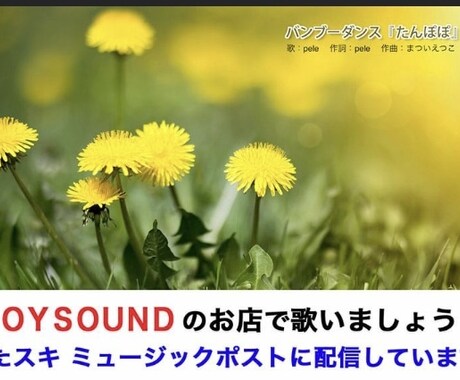 あなたの想いを作詞します あなたの想いを未来へお届けするお手伝いをさせて頂きます。 イメージ1