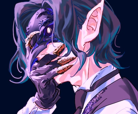 キャラクターの設定を送ってくれれば描きます 気軽に相談してください、フレンドリーに交渉したいです。 イメージ2