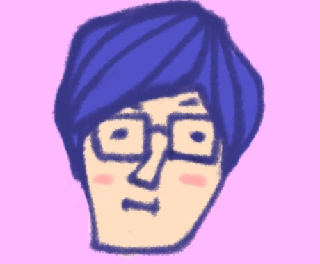 【アイコン用！】シンプルでかわいい似顔絵描きます！ イメージ2