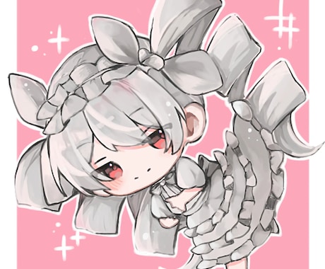 厚塗りの可愛いミニキャラ描きます イメージ1