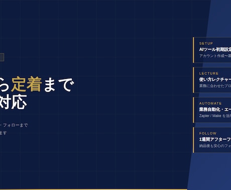 GPTやClaude等のAI活用サポートをします 初期設定から業務自動化まで丁寧に対応 イメージ1