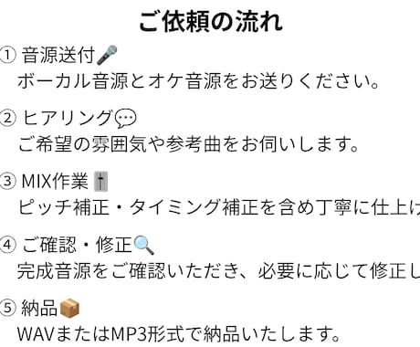 歌ってみたのボーカルMIX承ります 聴きやすく自然な歌声に仕上げます イメージ2