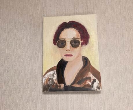 部屋の壁に飾る油彩描きます 殺風景な壁に彩りを！オンライン会議の背景などにおすすめ！ イメージ2
