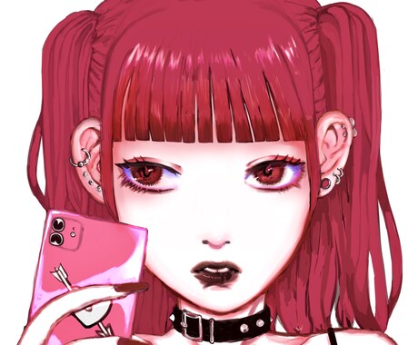 SNSイラストアイコン依頼お受けします かわいい女の子のイラストなら私に任せて下さい イメージ2