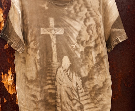 サイアノタイプで彩るオリジナルTシャツ制作します 晴れの日しか作れない！太陽での光で作る1点物Tシャツ作成 イメージ2