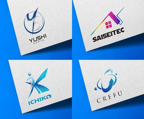 開業応援”スタイリッシュ”会社企業のロゴ作成します 約半年100件売上げる人気デザイナーが個性溢れるロゴデザイン イメージ1