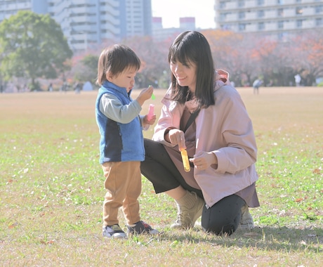 親子の“いつもの時間”を、ママ目線で優しく残します いつも撮る側になりがちなママへ寄り添う日常写真 イメージ1