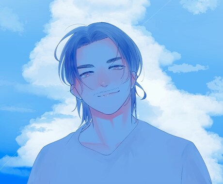 あなたのためのアイコンを描きます SNSでの"顔"をちょっといいものにしてみませんか？ イメージ2