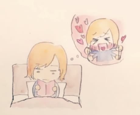 ブログ用のイラスト描きます 日常を切り取ったようなほんわかした絵をお求めの方 イメージ1