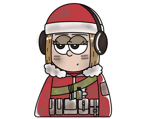少し変わった絵柄でイラストや似顔絵を作成しています 10件限定！2500円でイラストを作成します！（上半身のみ） イメージ2