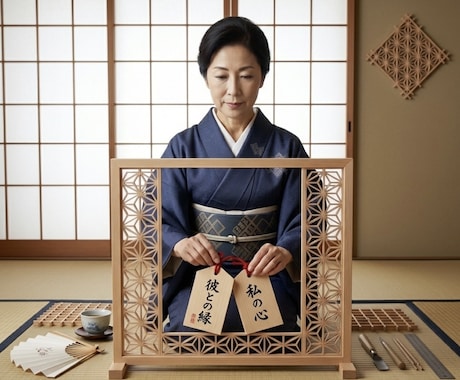 宿縁結木術＊二人のズレを修正し、ご縁を組み直します 0.1ミリのズレを正し、ご縁を美しく組み直します イメージ1