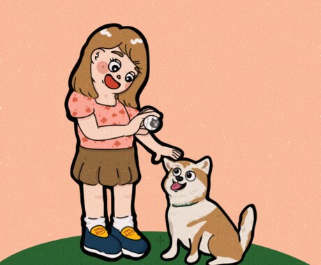 ゆるポップな可愛いイラストを描きます SNSアイコンや記念日、誕生日などのプレゼントにも！ イメージ1