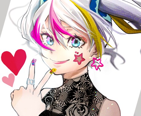 初回限定価格！SNSアイコンお描きします ハイセンスなSNSアイコンお描きします！ イメージ1