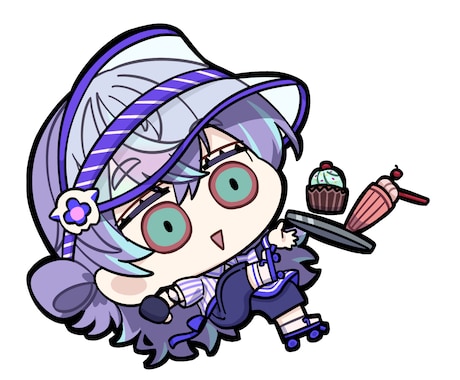 親しみやすいアニメ風イラスト制作します ぷにぷに感もあるかわいいイラストを制作します イメージ2