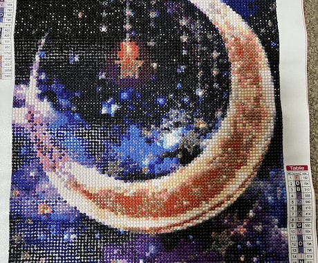 ダイヤモンドアート、パズルの制作代行致します ご自宅に眠っているダイヤモンドアートやパズル完成します。 イメージ1