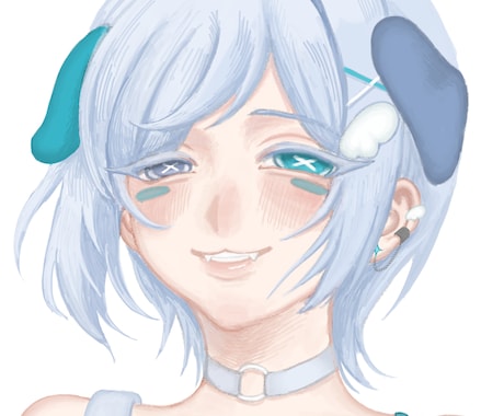 SNSアイコンお描きします 超綺麗に仕立てて希望通りのアイコンを作成致します！ イメージ1